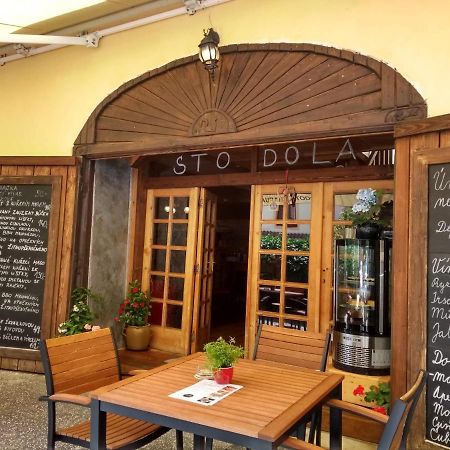 Stodola-Soukromy Apartman Pro Dva S Venkovni Virivkou Karlštejn Kültér fotó